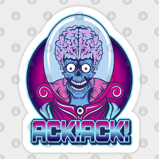 Ack Ack Sticker by carloj1956